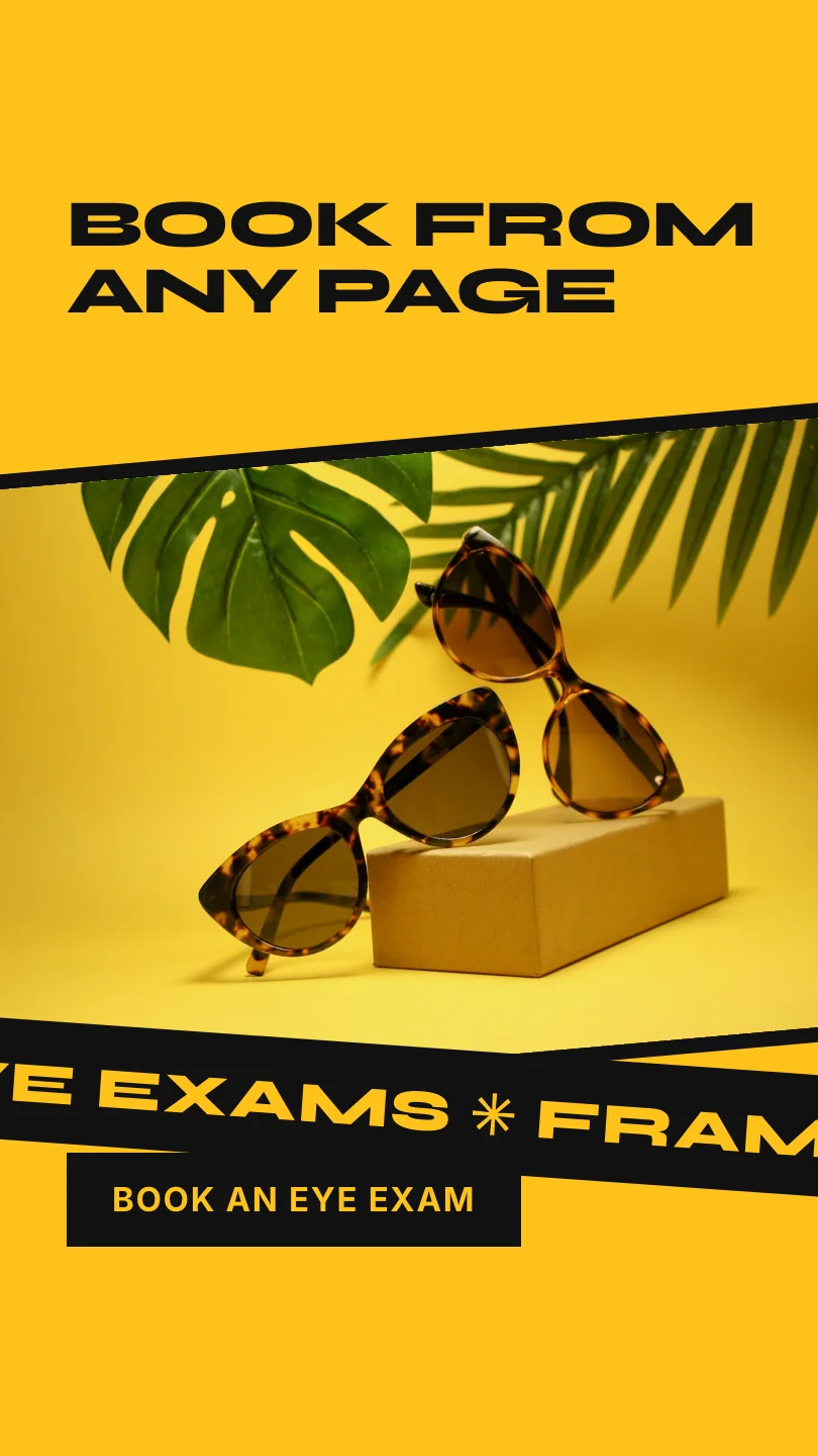 Exemple de story, image 2 sur 2, pour Northlight Optometry : Book from any page